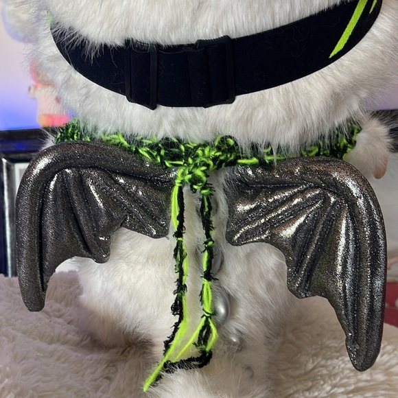 HANDCRAFTED Zimomo sweater (ZIMOMO NOT INCLUDED) Green Sweater (no goggles) NWT - Picture 7 of 17